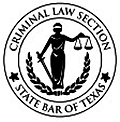 Criminal Justice Section of the State Bar of Texas Badge